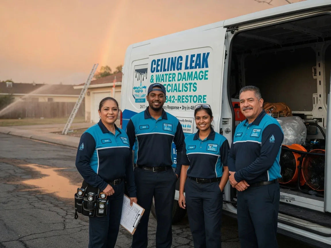 Ceiling Leak Cleanup company in Malcom, IA