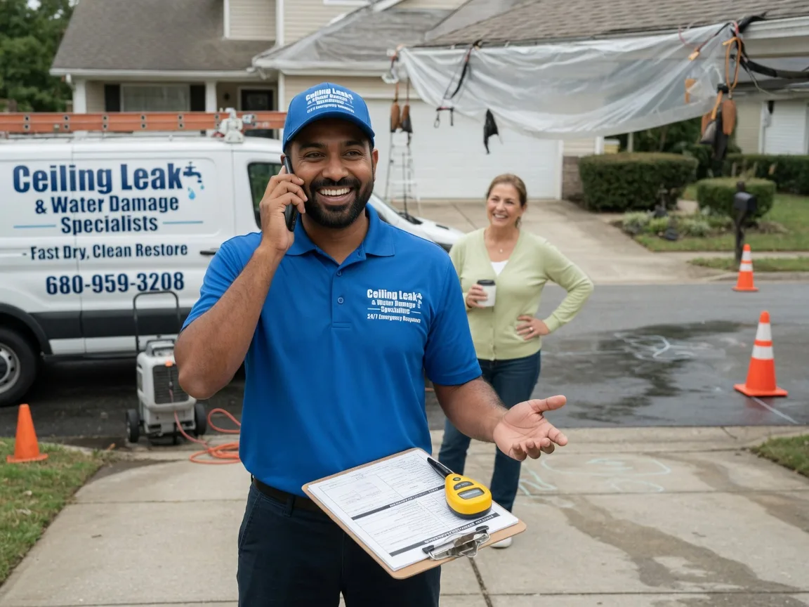 Ceiling Leak Cleanup Malcom, IA FAQs